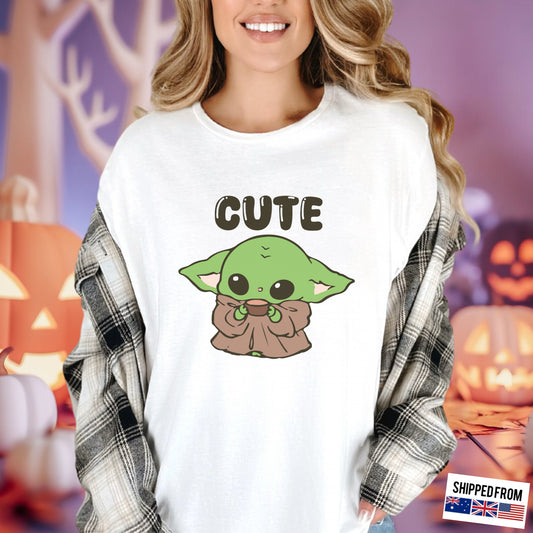 Cute Grogu Softstyle T-Shirt