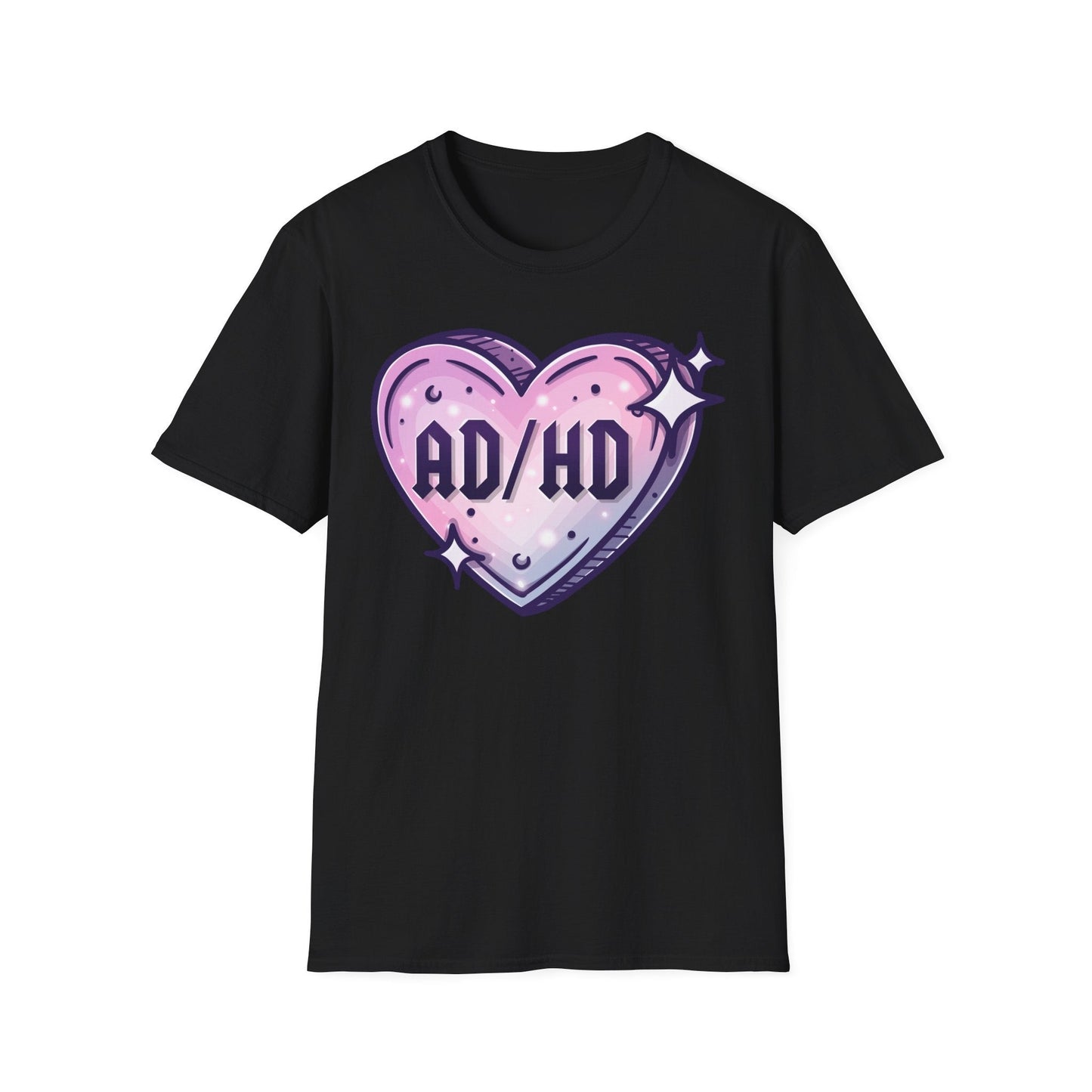 ADHD T-Shirt, up to 5XL, mental health