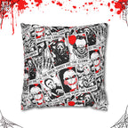 Horror Movies Tarot Square Pillowcase, Halloween