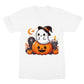 Cute ghost, pumpkin, Halloween, Softstyle T-Shirt