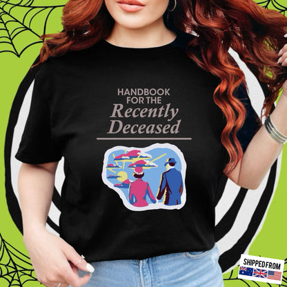 Manual for the Recently Deceased, Beetlejuice Short Sleeve T-Shirt