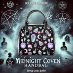 Pastel Goth Vegan Leather Handbag