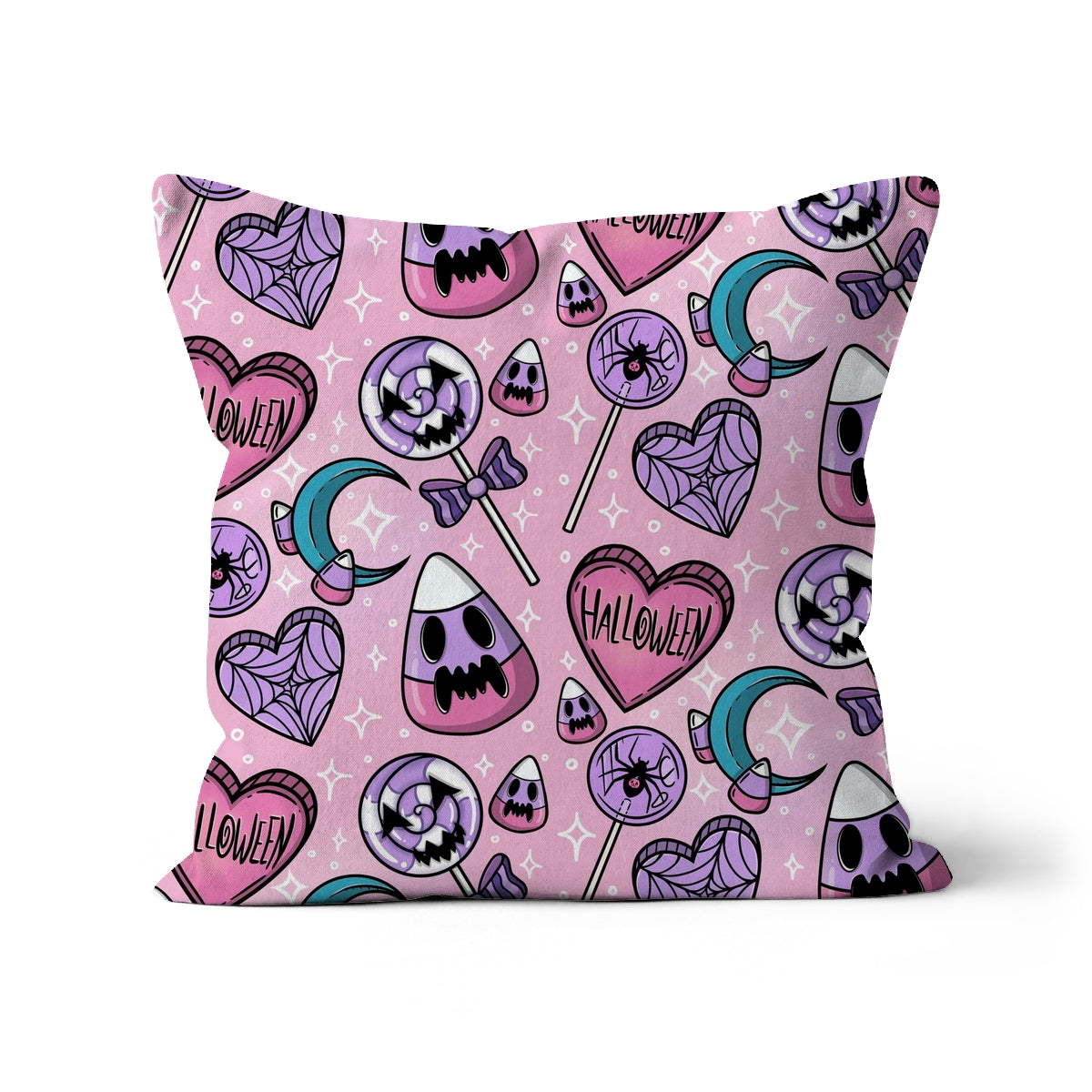 Spooky cute pastel Halloween Cushion