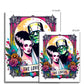 Frankenstein Tarot card Wall Art Poster