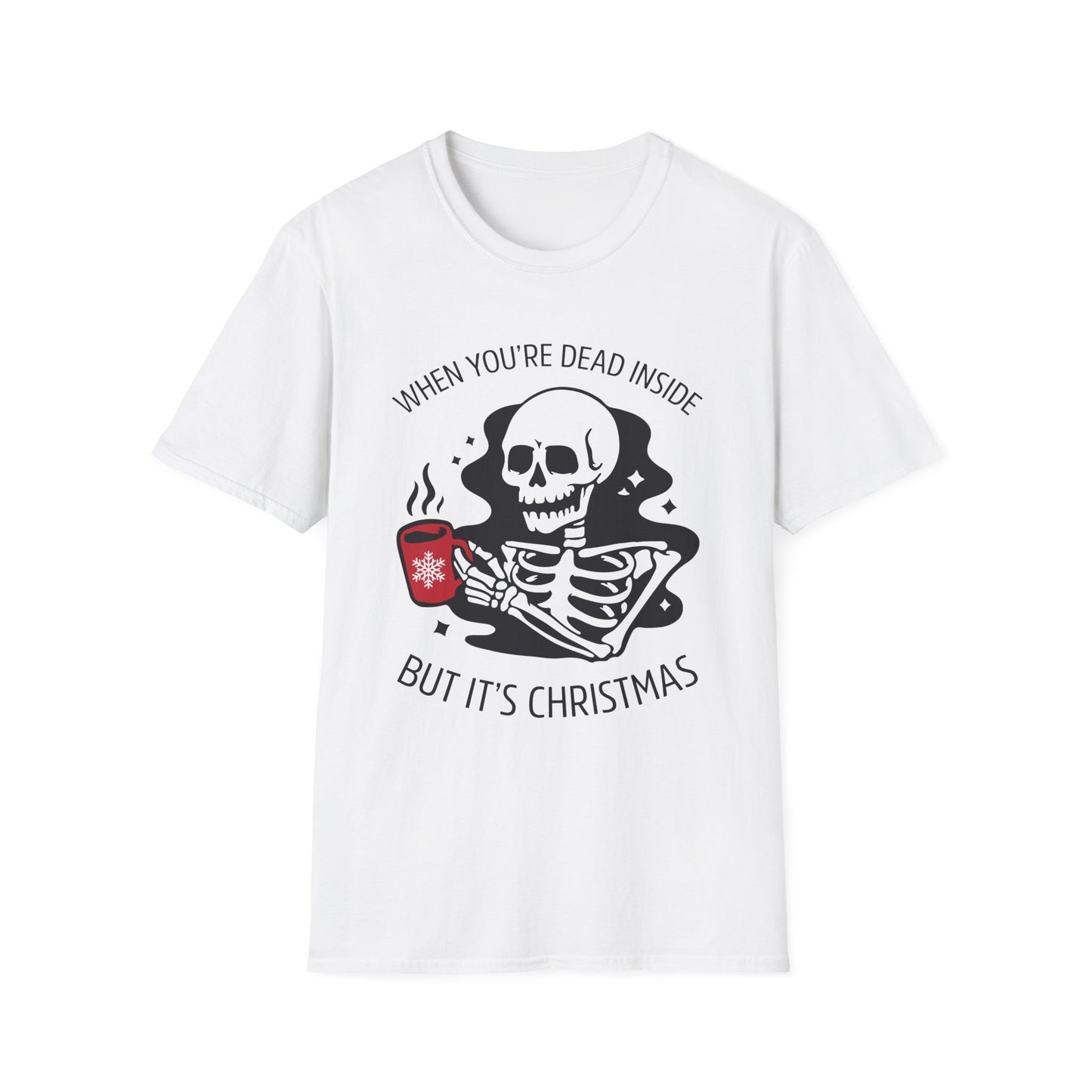 When you’re dead inside but it’s Christmas T-shirt, up to 5XL