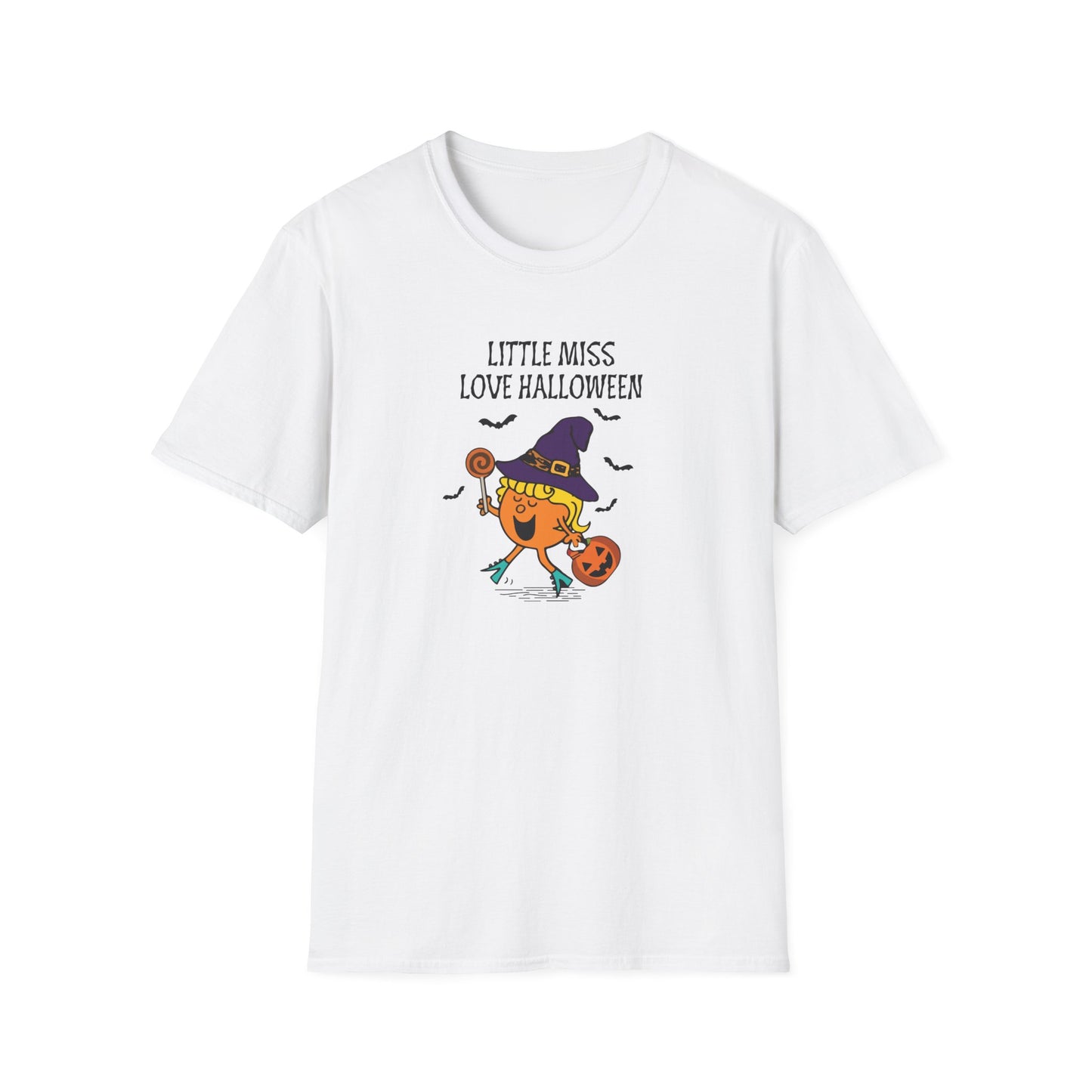 Little Miss Love Halloween T-shirt, up to 5XL