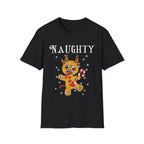 Naughty Krampus Gingerbread man, Christmas T-shirt, up to 5XL