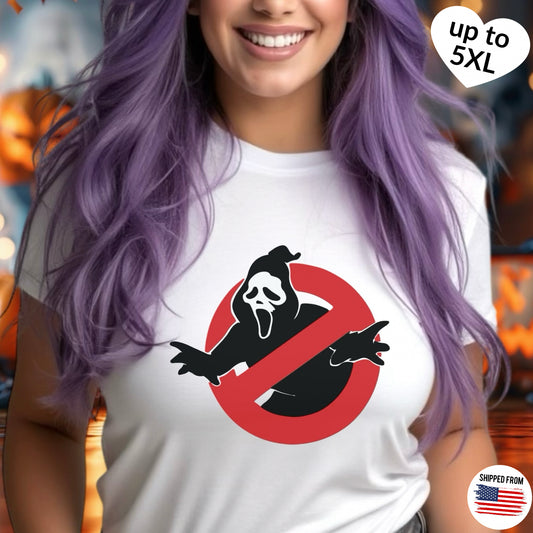 Ghostface Scream Softstyle T-Shirt, Halloween, Horror movies, up to 5XL