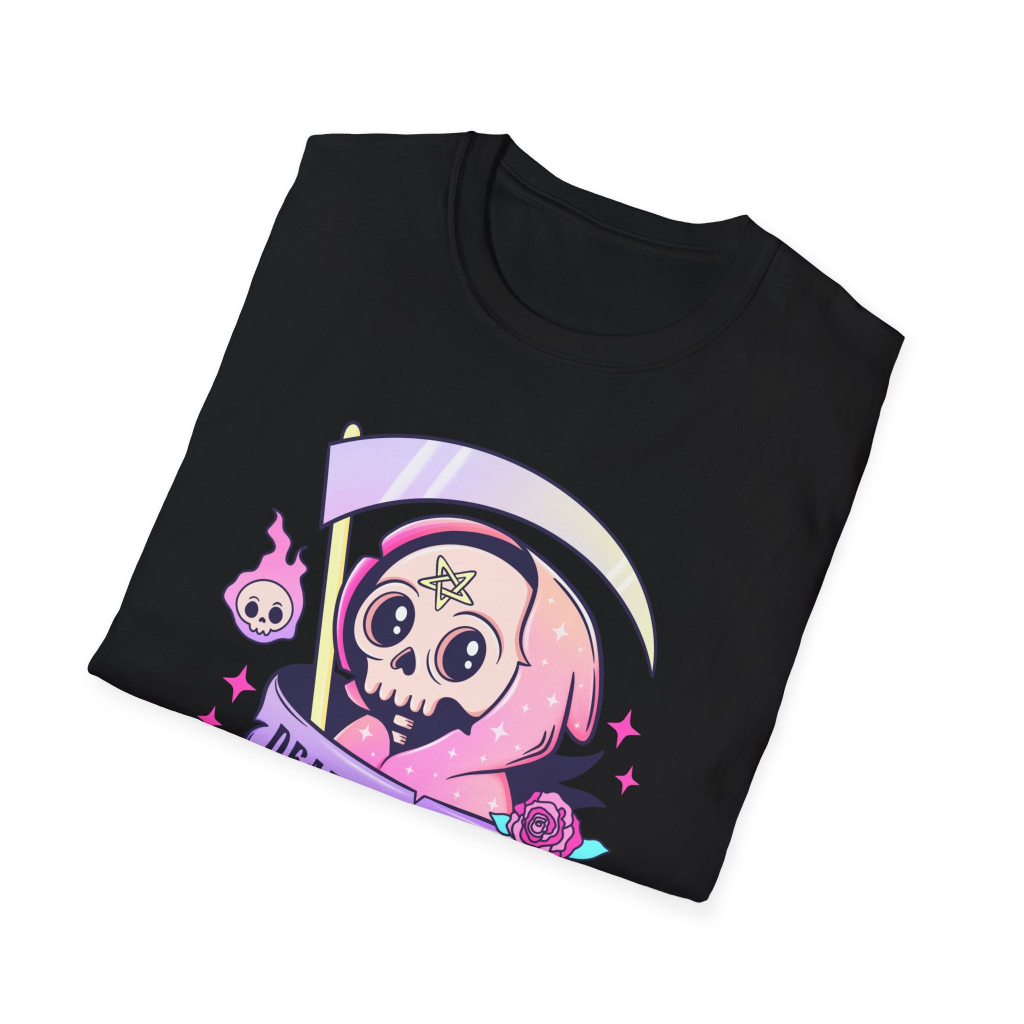 Dead inside but still cute, Softstyle T-Shirt, Halloween, kawaii, up to 5XL