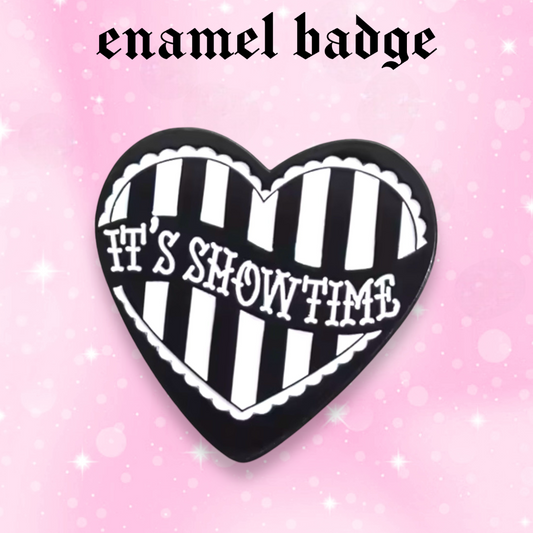 Beetlejuice Showtime enamel pin badge, Strange Dollz Boudoir