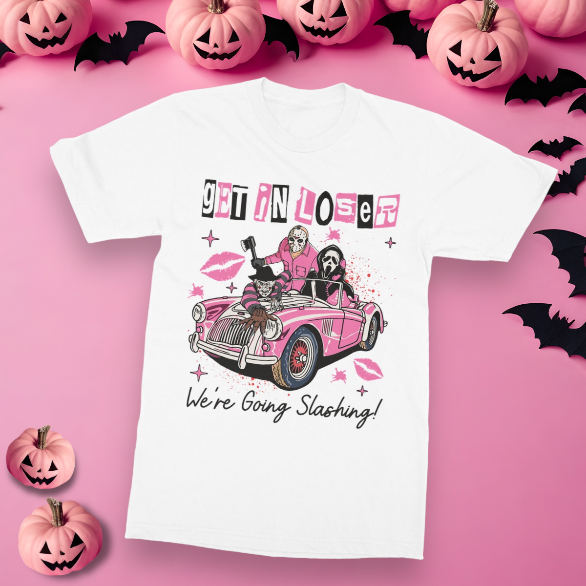 Get in loser ! Horror Movies, Softstyle T-Shirt