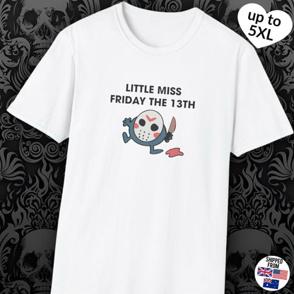 Little Miss Friday the 13th, T-Shirt, up to 5XL, Jason Voorhees, horror movies