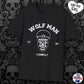 Wolf Man Retro College T-shirt, up to 5XL, Horror movies, werewolf