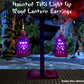 Haunted Tiki Wood Pagoda Light-Up Lantern Earrings (Large color choice)