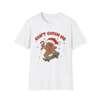 Can’t catch me, Gingerbread Man, Christmas T-shirt, up to 5XL