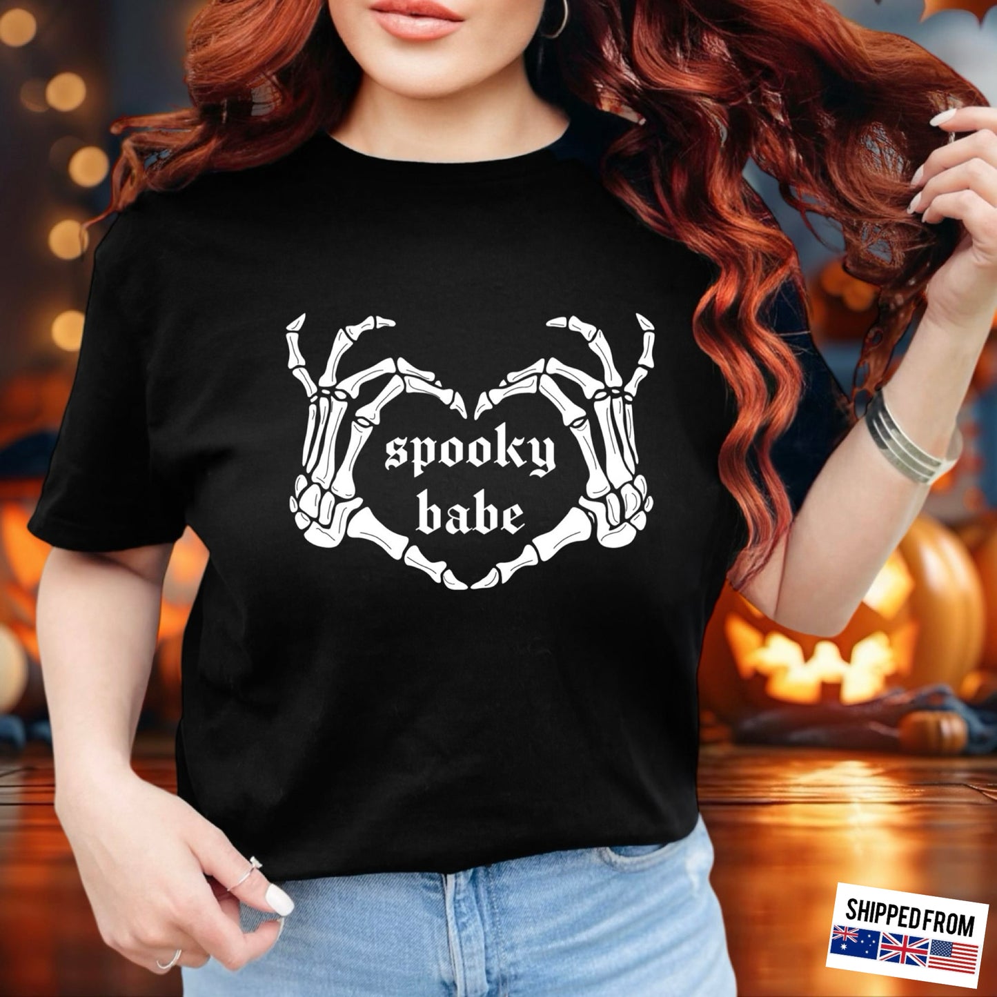 Spooky Babe Short Sleeve T-Shirt