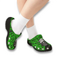 Frankenstein Leopard Print EVA Foam Clogs for Comfortable & Fun Footwear, Garden Shoes, Casual Slippers, Trendy Summer Footwear