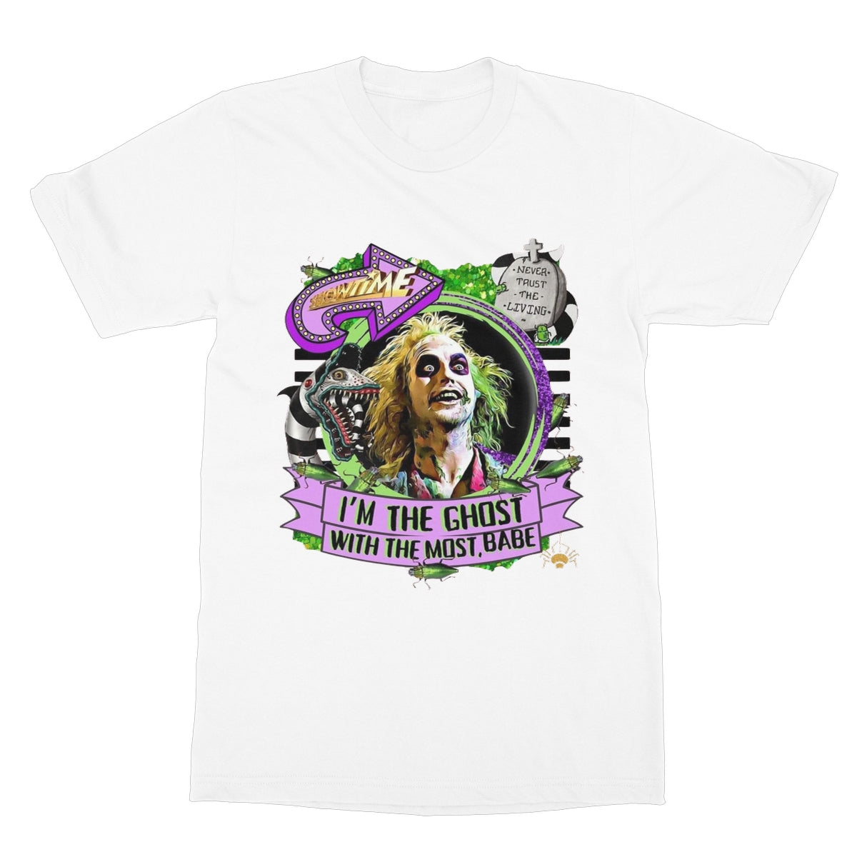 Beetlejuice, the ghost with the most, Softstyle T-Shirt