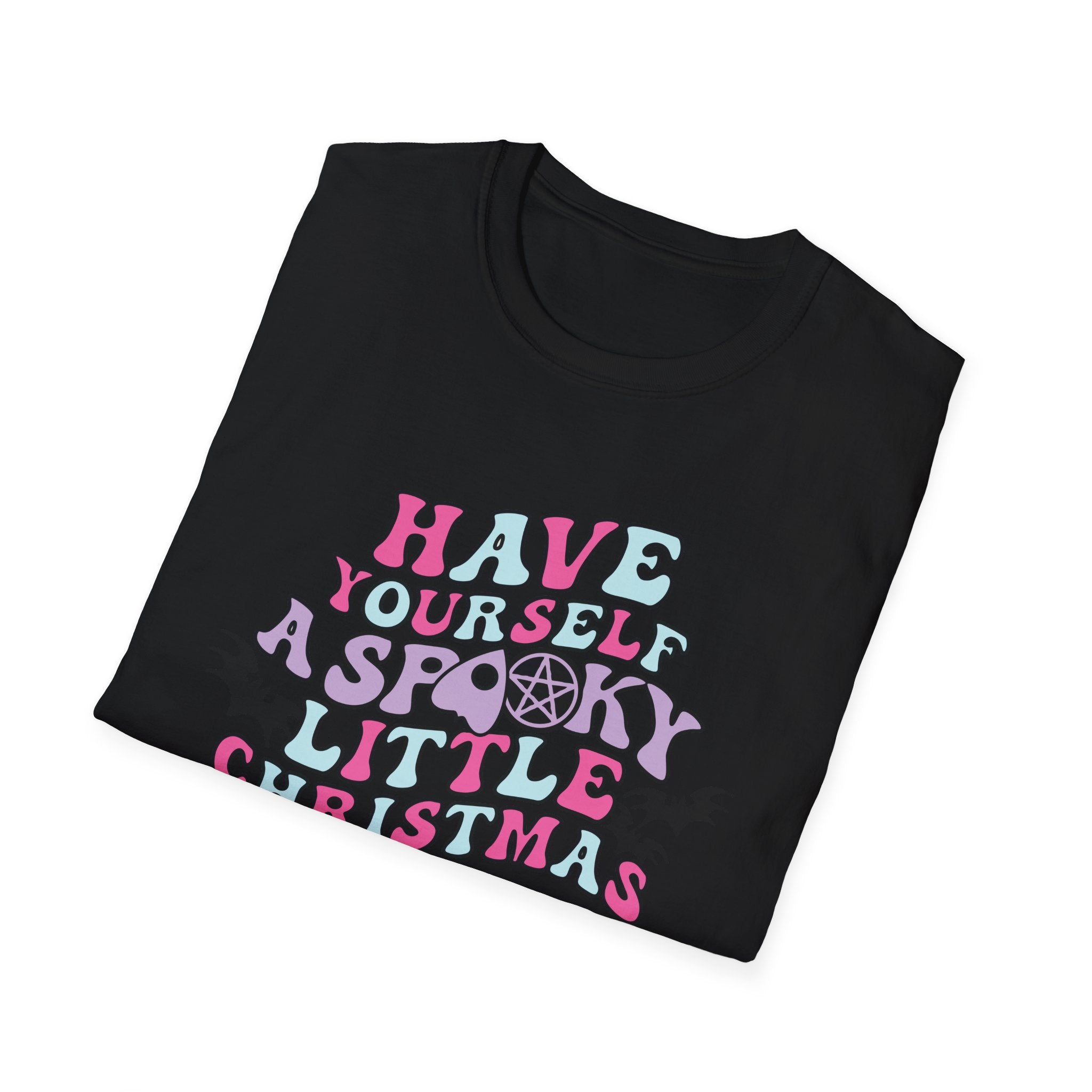 Spooky Little Christmas T-shirt, up to 5XL, pastel goth