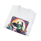 Frankenstein Tarot Card Softstyle T-Shirt, up to 5XL, Horror Movies, Halloween