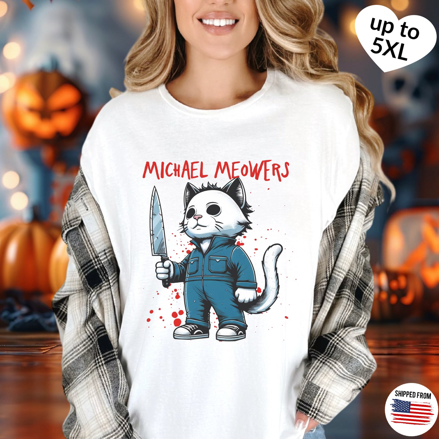 Michael Myers cute Softstyle T-Shirt, Halloween, Horror movies, up to 5XL