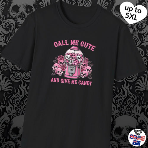 Call me Cute, T-Shirt, up to 5XL, pastel goth