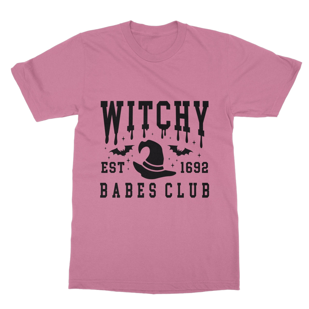 Witchy Babes club, Halloween, Softstyle T-Shirt