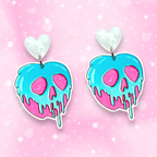 Kawaii goth earrings 