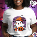 Cute Ghost, Halloween Softstyle T-Shirt, spooky cute, up to 5XL