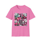 Demure horror movies, Pastel goth, Halloween Softstyle T-Shirt