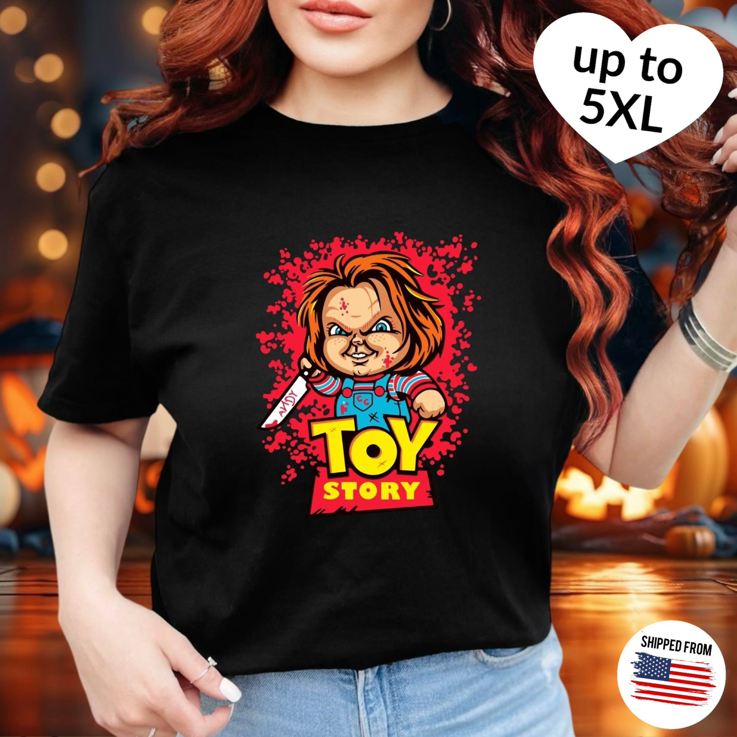 Chucky T-Shirt, up to 5XL, Child Play, Horror Movies