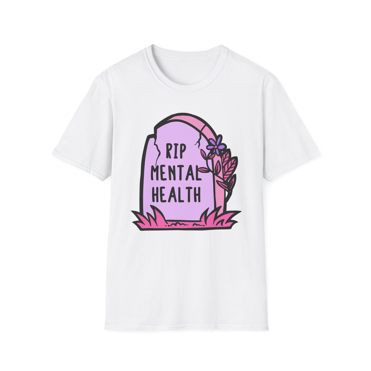RIP Mental Health T-Shirt, spooky cute