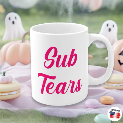 Sub Tears Mug, Findom, Dominatrix