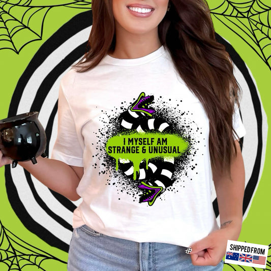 Strange and Unusual, Beetlejuice, Halloween Softstyle T-Shirt