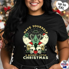 Spooky Little Christmas T-shirt, up to 5XL