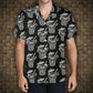 Demon Tiki Cocktail Hawaiian Shirt, Spooky Summer Shirt
