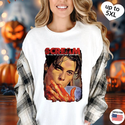 Billy Loomis T-Shirt, up to 5XL, Scream, Ghostface, horror movies