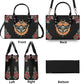 Death Moth Tattoo Vegan Leather Handbag