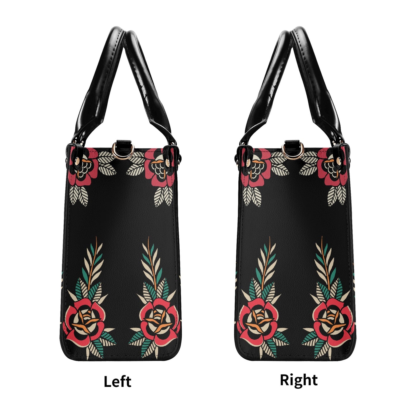 Death Moth Tattoo Vegan Leather Handbag