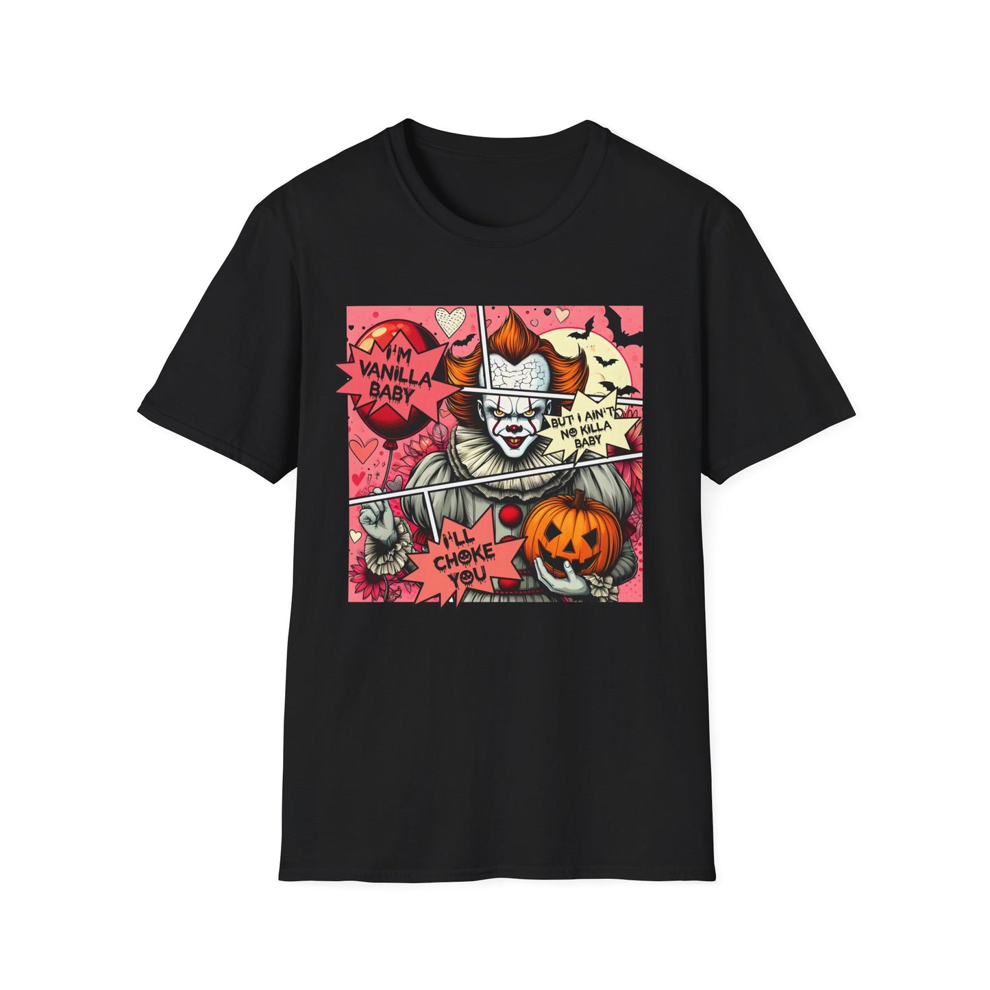 Pastel goth Pennywise, horror movies, Halloween Softstyle T-Shirt