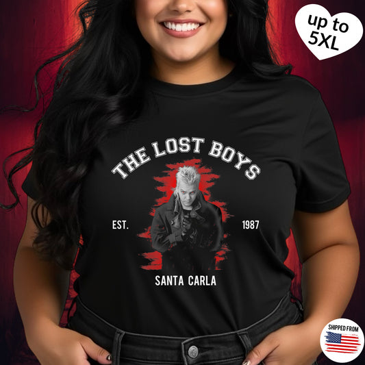 The Lost Boys T-shirt, up to 5XL, Vampire, Santa Carla