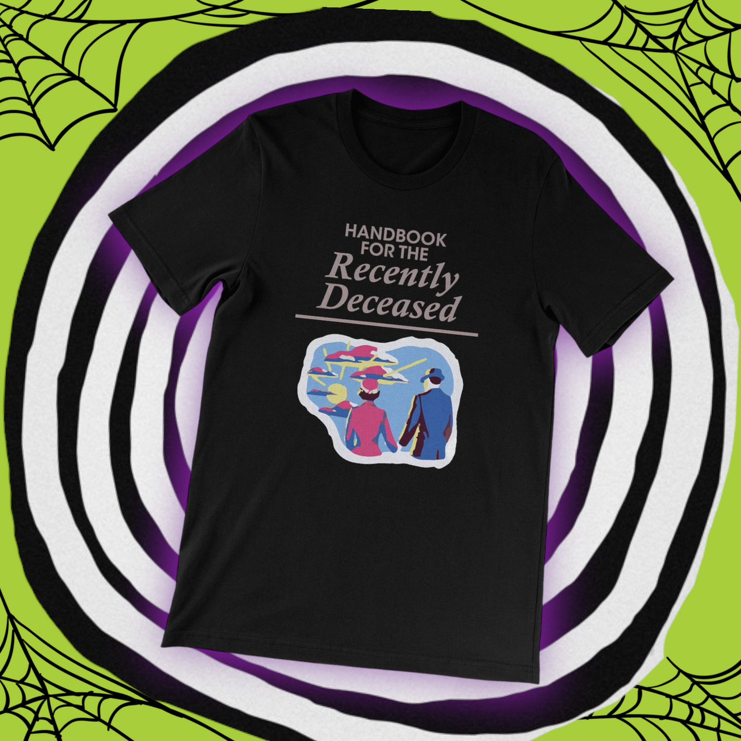 Manual for the Recently Deceased, Beetlejuice Short Sleeve T-Shirt