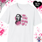 no you hang up scream tshirt