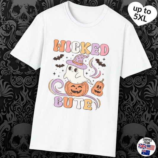 Wicked Cute Softstyle T-Shirt, Halloween, kawaii