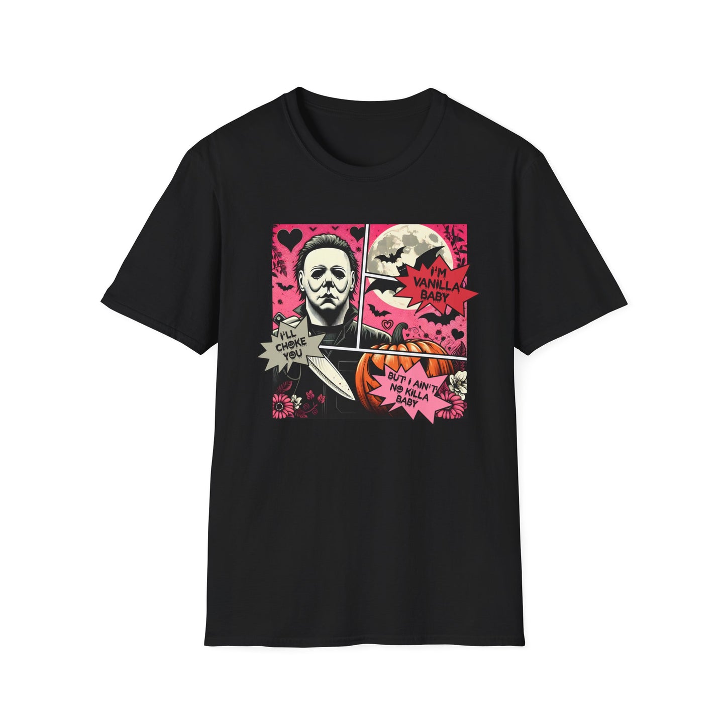 Pastel goth Michael Myers, horror movies, Halloween Softstyle T-Shirt