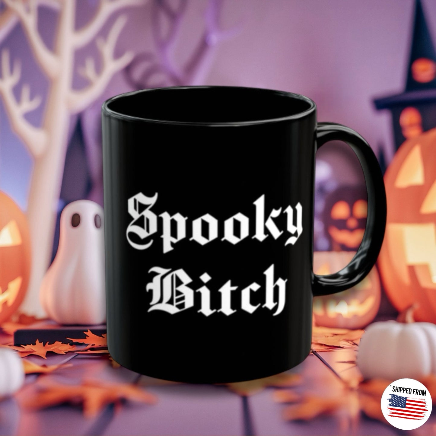 Spooky Bitch, Goth Mug