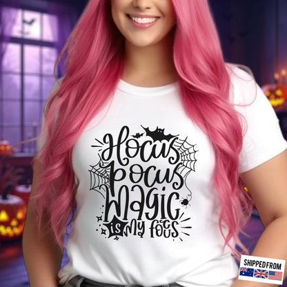 Hocus Pocus, need coffee, Halloween Softstyle T-Shirt