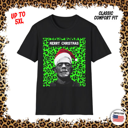 Frankenstein Merry Christmas tshirt