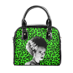Bride of Frankenstein Vegan Leather Gothic Handbag, Horror Movie, Halloween