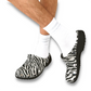 Zebra Print EVA Foam Clogs for Comfortable & Fun Footwear, Garden Shoes, Casual Slippers, Trendy Summer Footwear
